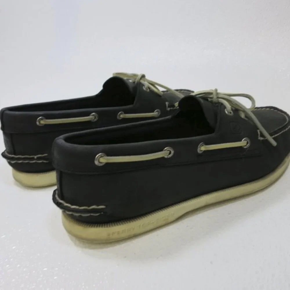 Sperry Nubuck Leather Top-Sider Deck Boat Shoes Men's Footwear Nautical Sz 11 M - Picture 5 of 7